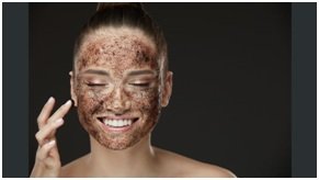exfoliante de cafe para el acne