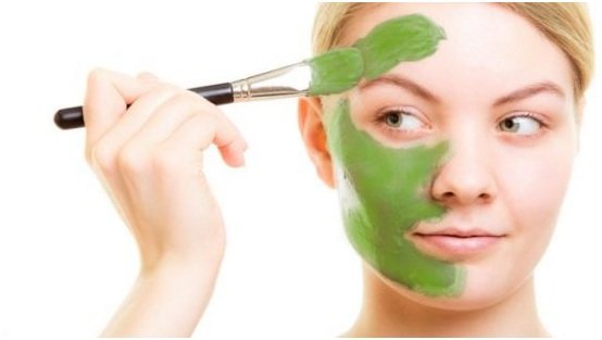 mascarilla de te verde para el acne